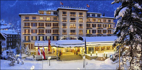 Courtesy of the Grand Hotel Zermatterhof